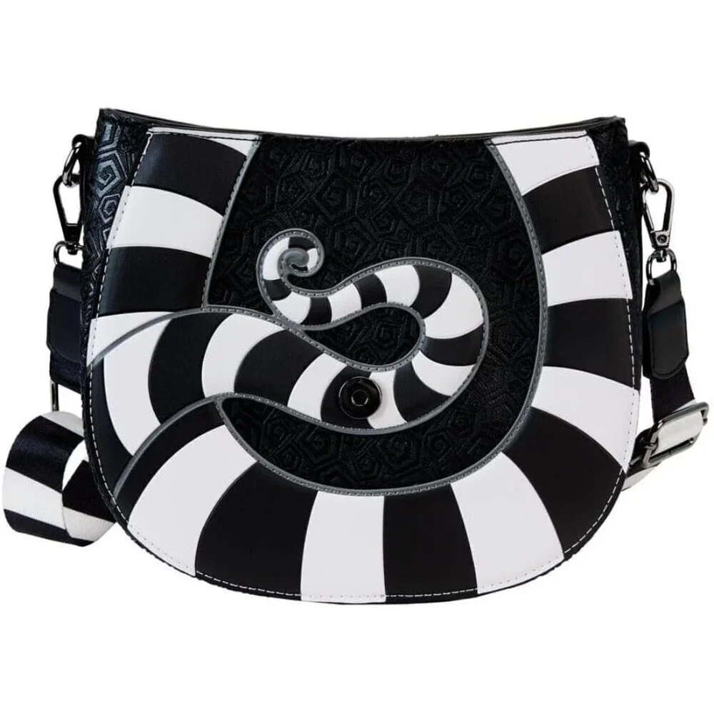 Beetlejuice Sandworm Crossbody Bag Polyurethane Women’s Travel Stylish